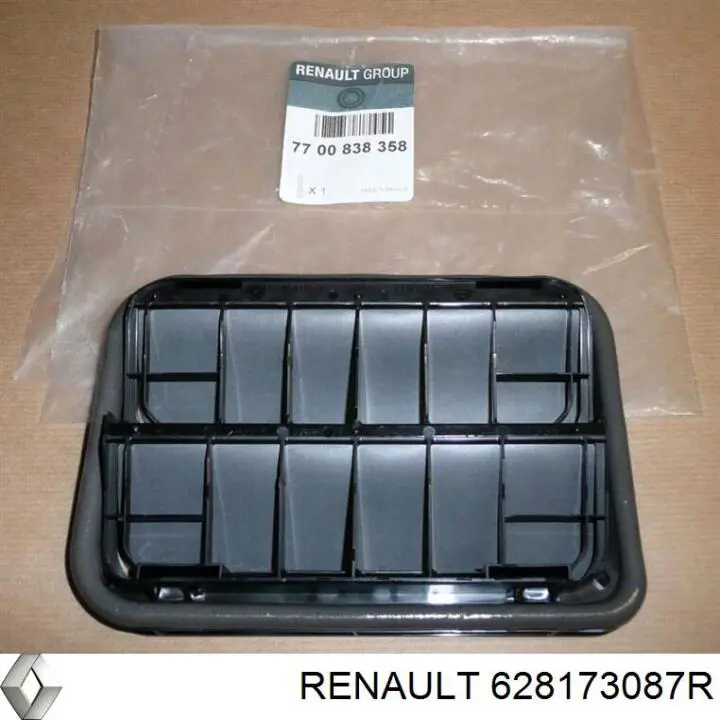628173087R Renault (RVI) Consola do pára-choque dianteiro