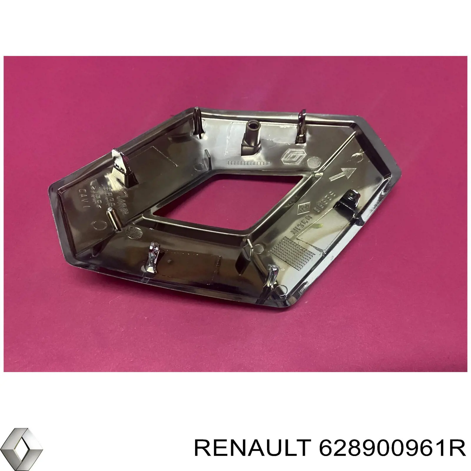 628900961R Renault (RVI) Emblema de grelha do radiador
