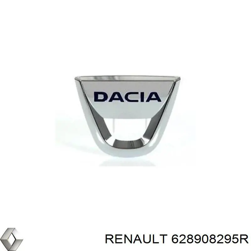 628908295R Renault (RVI) Emblema de grelha do radiador