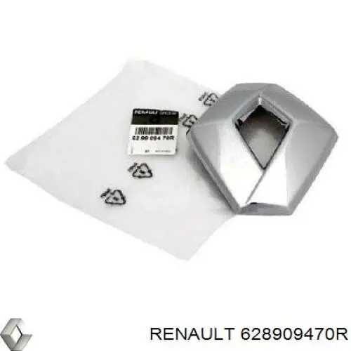 628909470R Renault (RVI) Emblema de grelha do radiador