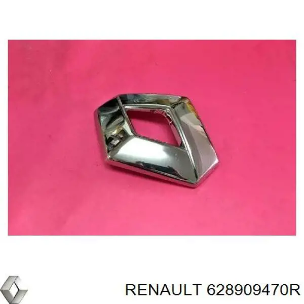Compre 628909470R Renault (RVI) Emblema de grelha do radiador