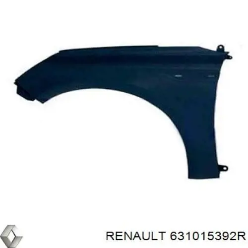631015392R Renault (RVI) Pára-lama dianteiro esquerdo
