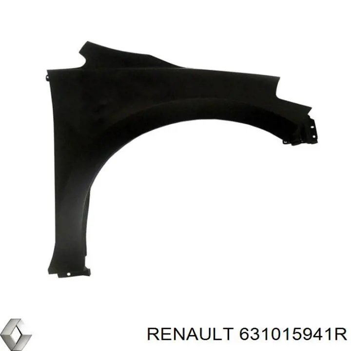 Pára-lama dianteiro esquerdo Renault (RVI) 631015941R preço, a partir de 101,12 USD