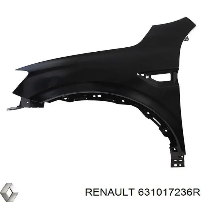 Pára-lama dianteiro esquerdo Renault (RVI) 631017236R preço, a partir de 460,02 USD