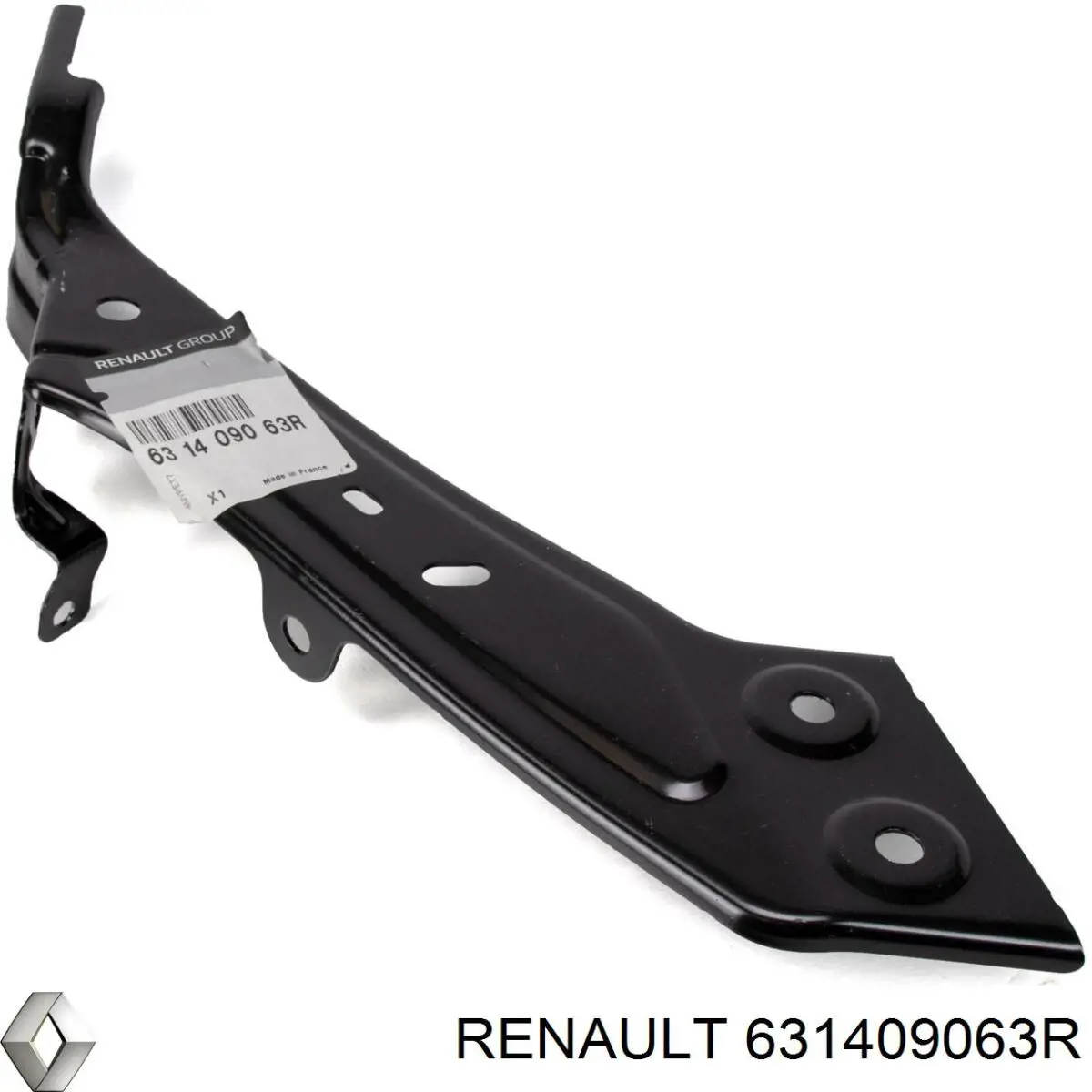631409063R Renault (RVI) Consola superior de fixação do pára-lama dianteiro direito