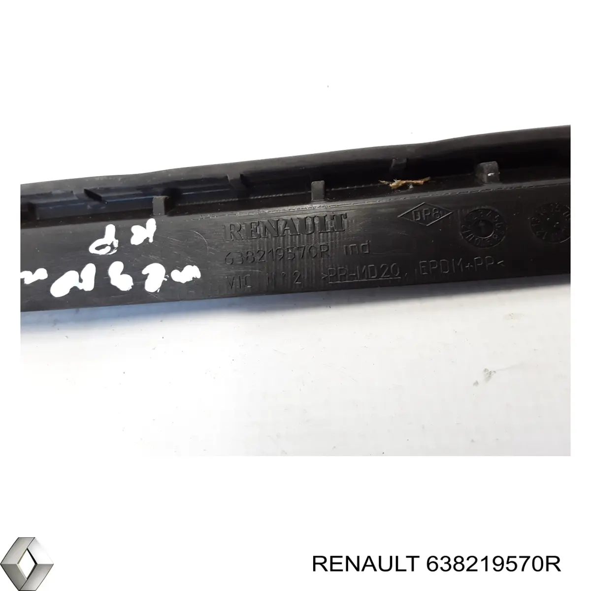 638219570R Renault (RVI) Vedação da capota