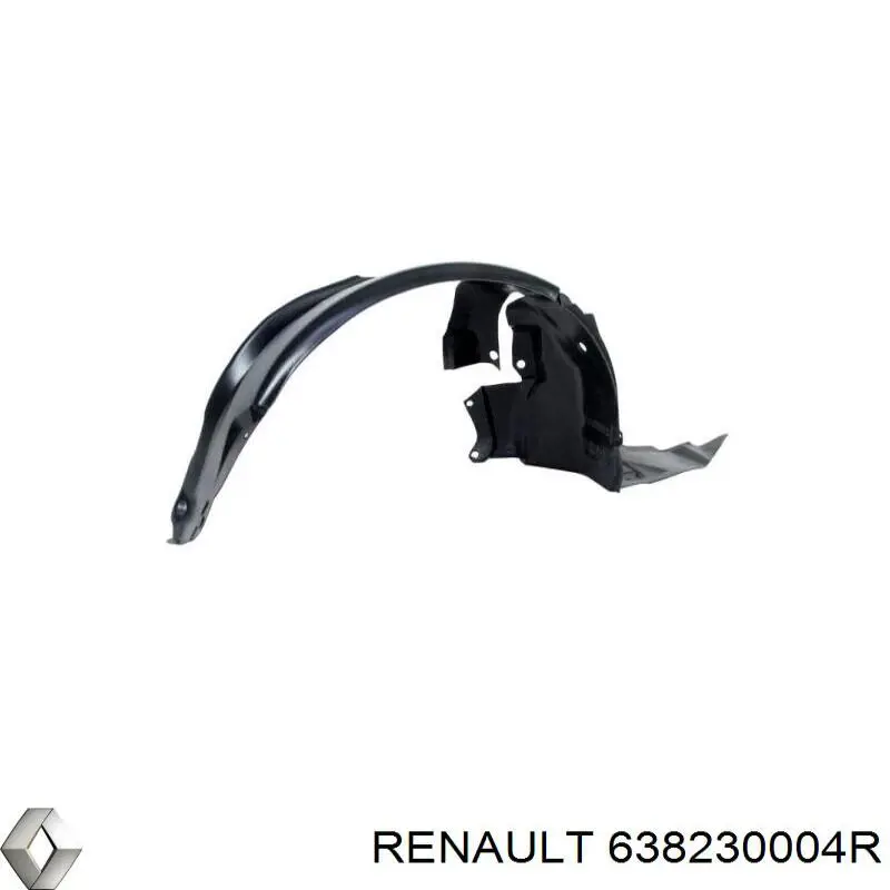 Guarda-barras direito do pára-lama dianteiro Renault (RVI) 638230004R preço, a partir de 40,84 USD