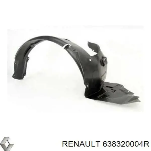 Guarda-barras direito do pára-lama dianteiro Renault (RVI) 638320004R preço, a partir de 33,38 USD