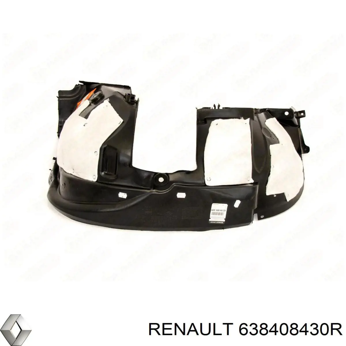Guarda-barras direito do pára-lama dianteiro Renault (RVI) 638408430R preço, a partir de 59,47 USD