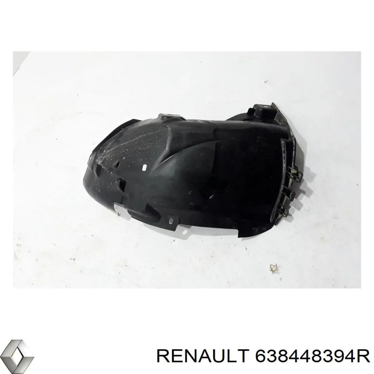 Guarda-barras direito dianteiro do pára-lama dianteiro Renault (RVI) 638448394R preço, a partir de 158,34 USD