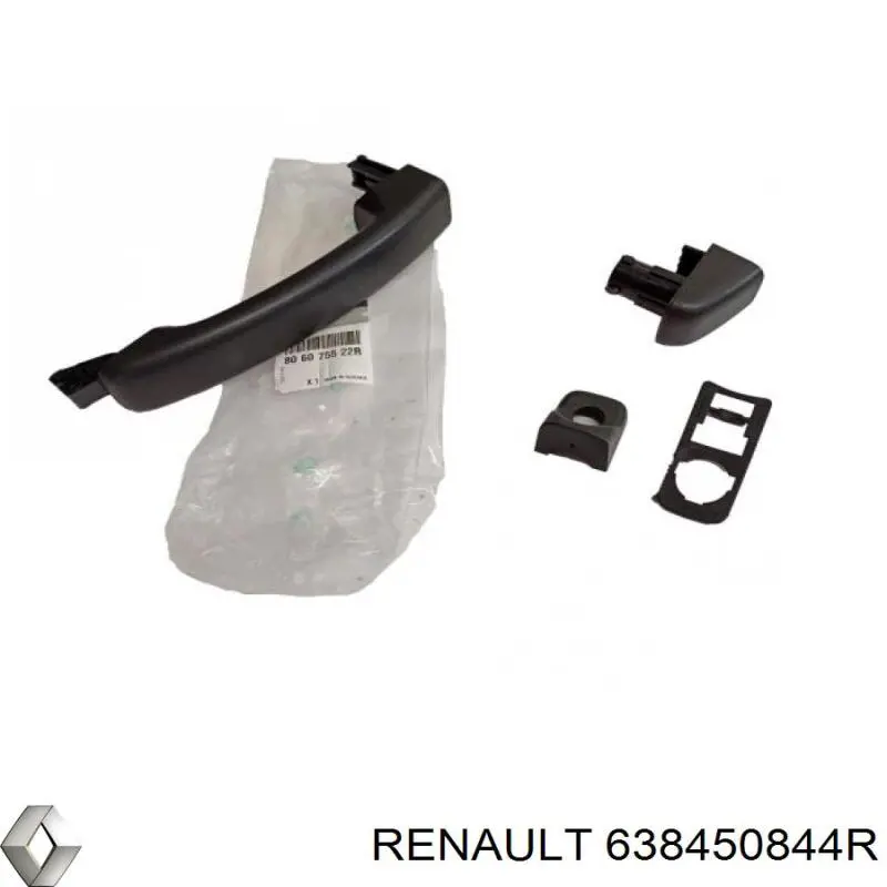 Guarda-barras esquerdo dianteiro do pára-lama dianteiro Renault (RVI) 638450844R preço, a partir de 37,49 USD