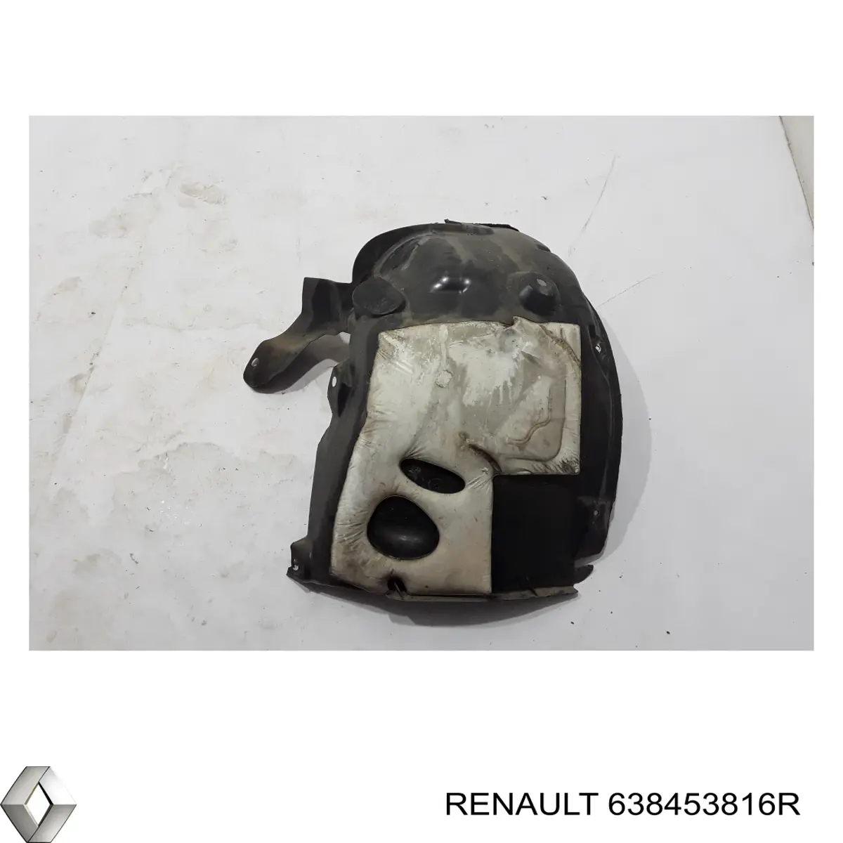 Guarda-barras esquerdo dianteiro do pára-lama dianteiro Renault (RVI) 638453816R preço, a partir de 36,02 USD