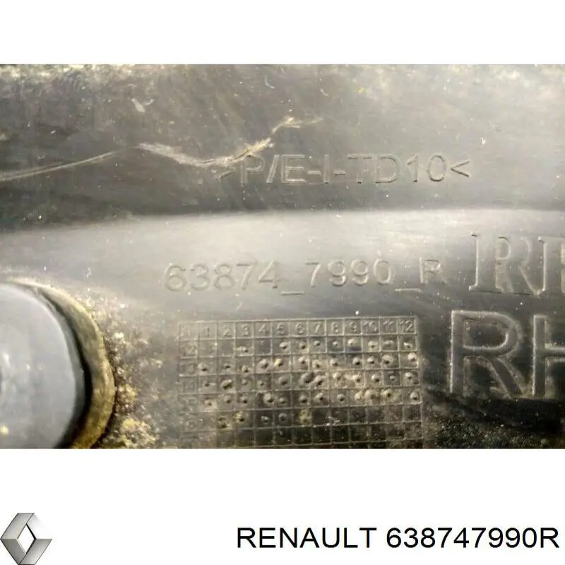 Compre DA2261581 Prasco Expansor (placa sobreposta) de arco do pára-lama dianteiro direito