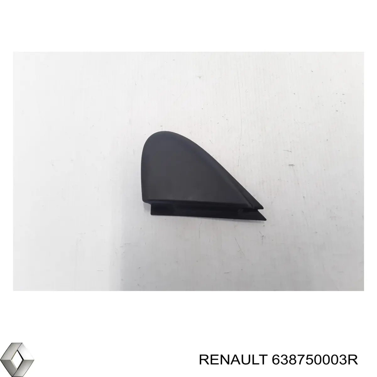 Compre 638750003R Renault (RVI) Placa sobreposta do pára-lama dianteiro esquerdo
