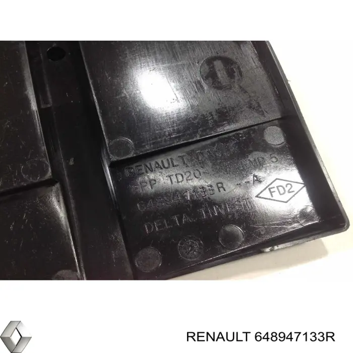 648947133R Renault (RVI) Cárter de bateria recarregável (PILHA)