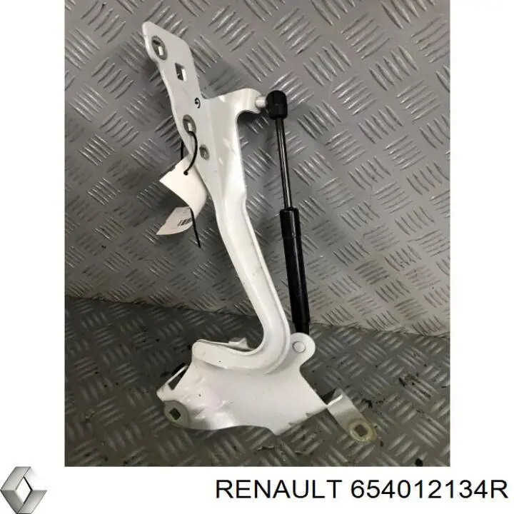 654012134R Renault (RVI) Gozno da capota esquerdo