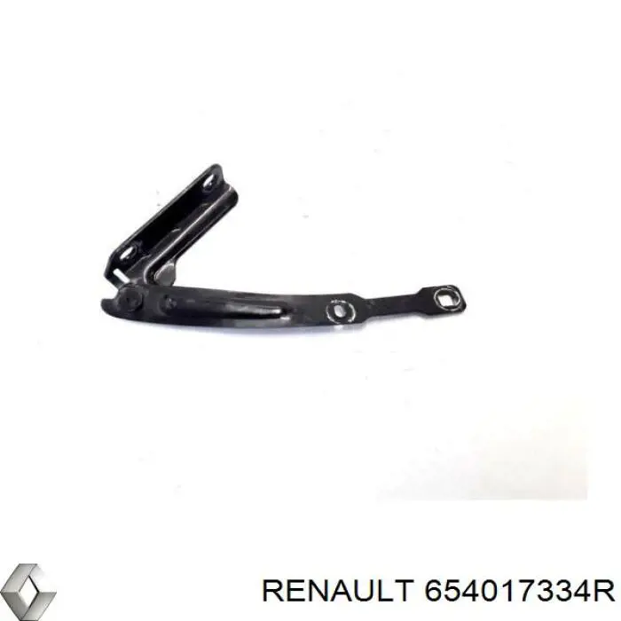 654017334R Renault (RVI) Gozno da capota esquerdo