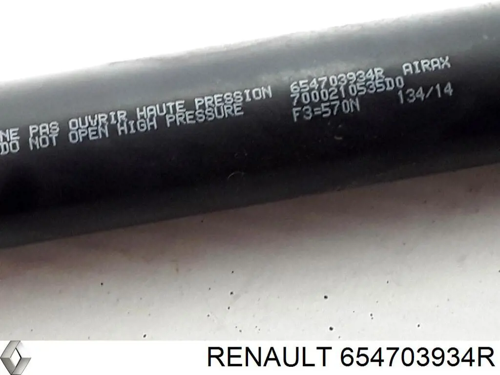 Amortecedor da capota Renault (RVI) 654703934R preço, a partir de 17,07 USD