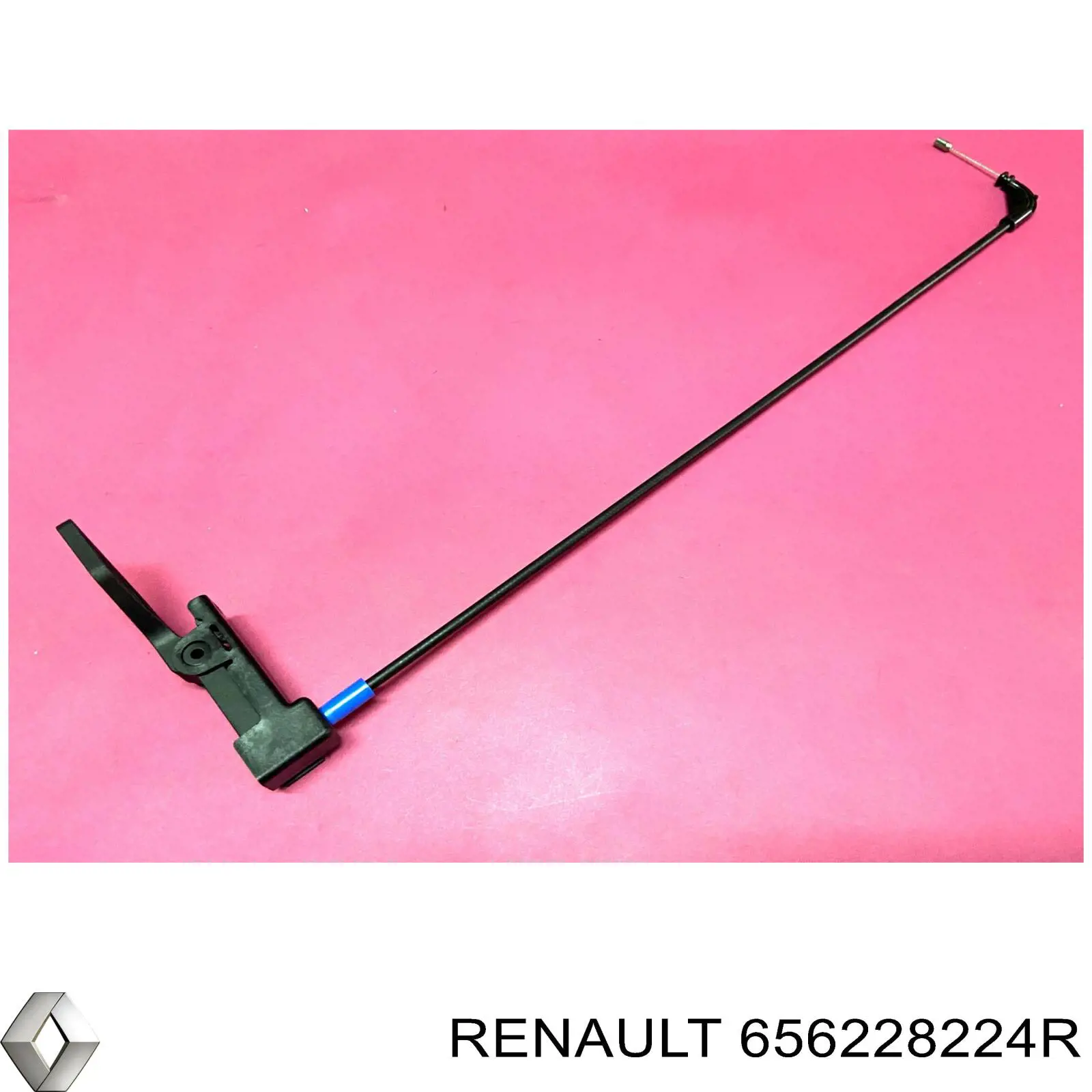 656228224R Renault (RVI) Cabo dianteiro de abertura da capota