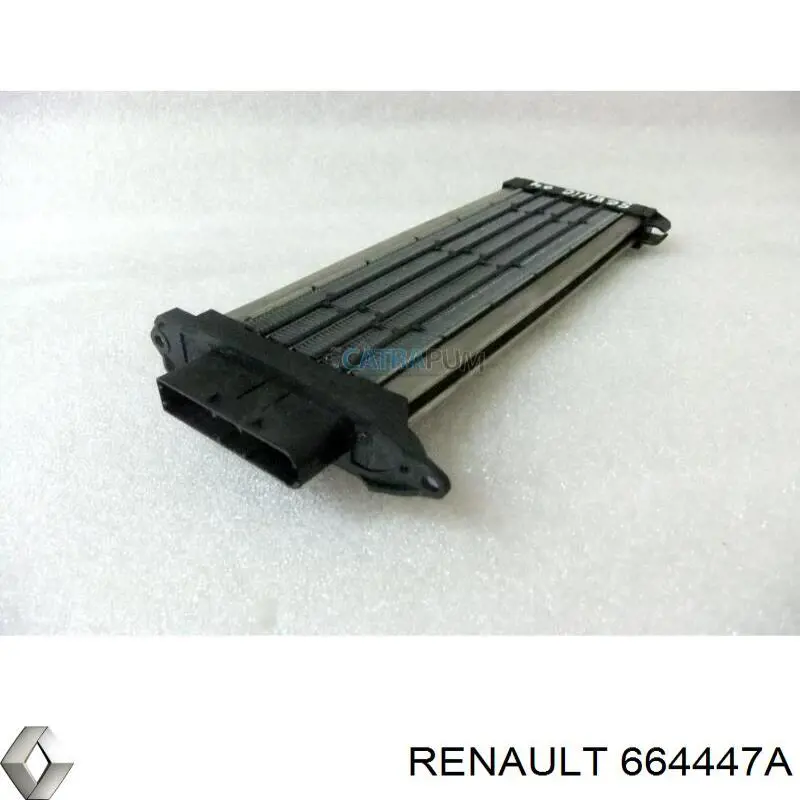 664447A Renault (RVI) Aquecedor elétrico de ar do sistema de calefacção de salão