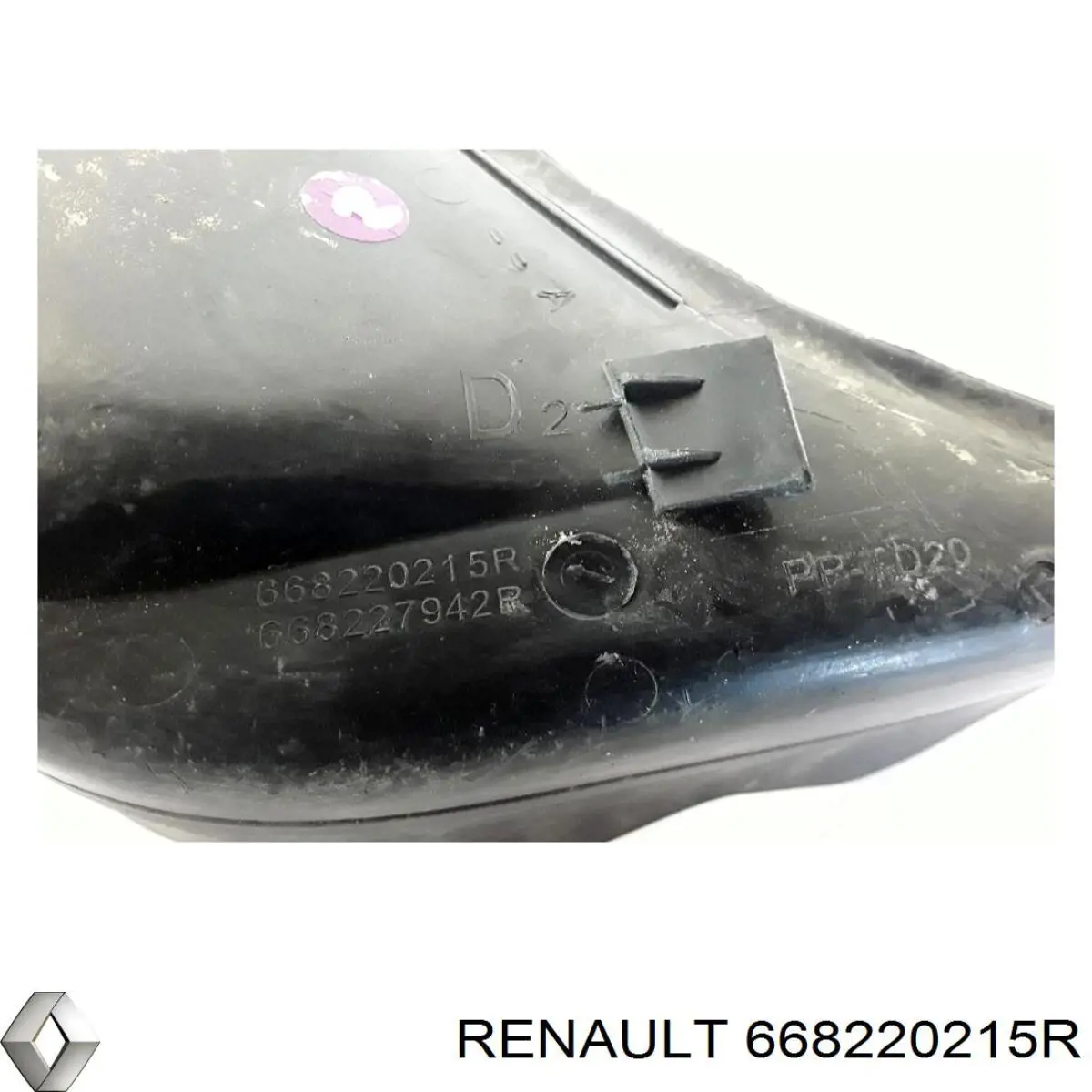 Compre 668220215R Renault (RVI) Tampão lateral de bofes