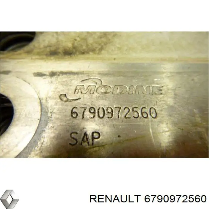 Radiador de óleo (frigorífico), debaixo de filtro Renault (RVI) 6790972560 preço, a partir de 56,18 USD