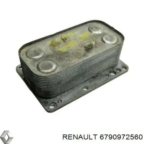 Radiador de óleo (frigorífico), debaixo de filtro 6790972560 Renault (RVI)