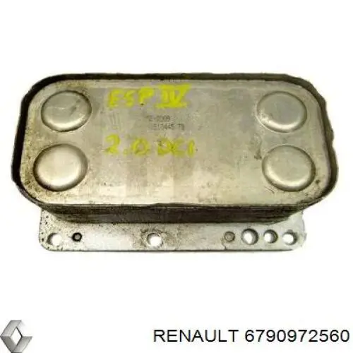 6790972560 Renault (RVI) Radiador de óleo (frigorífico), debaixo de filtro