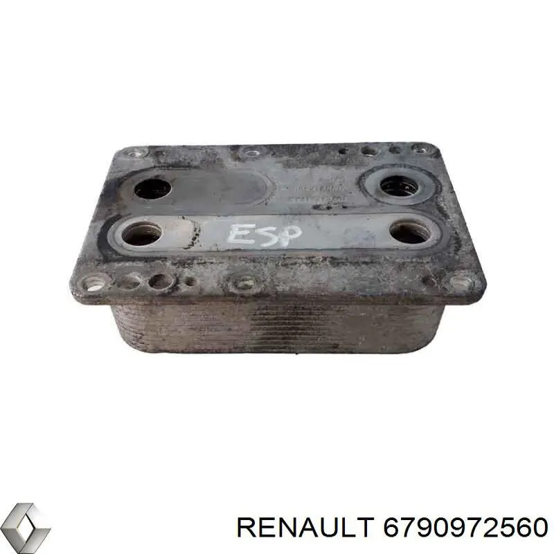 Radiador de óleo (frigorífico), debaixo de filtro 6790972560 Renault (RVI)