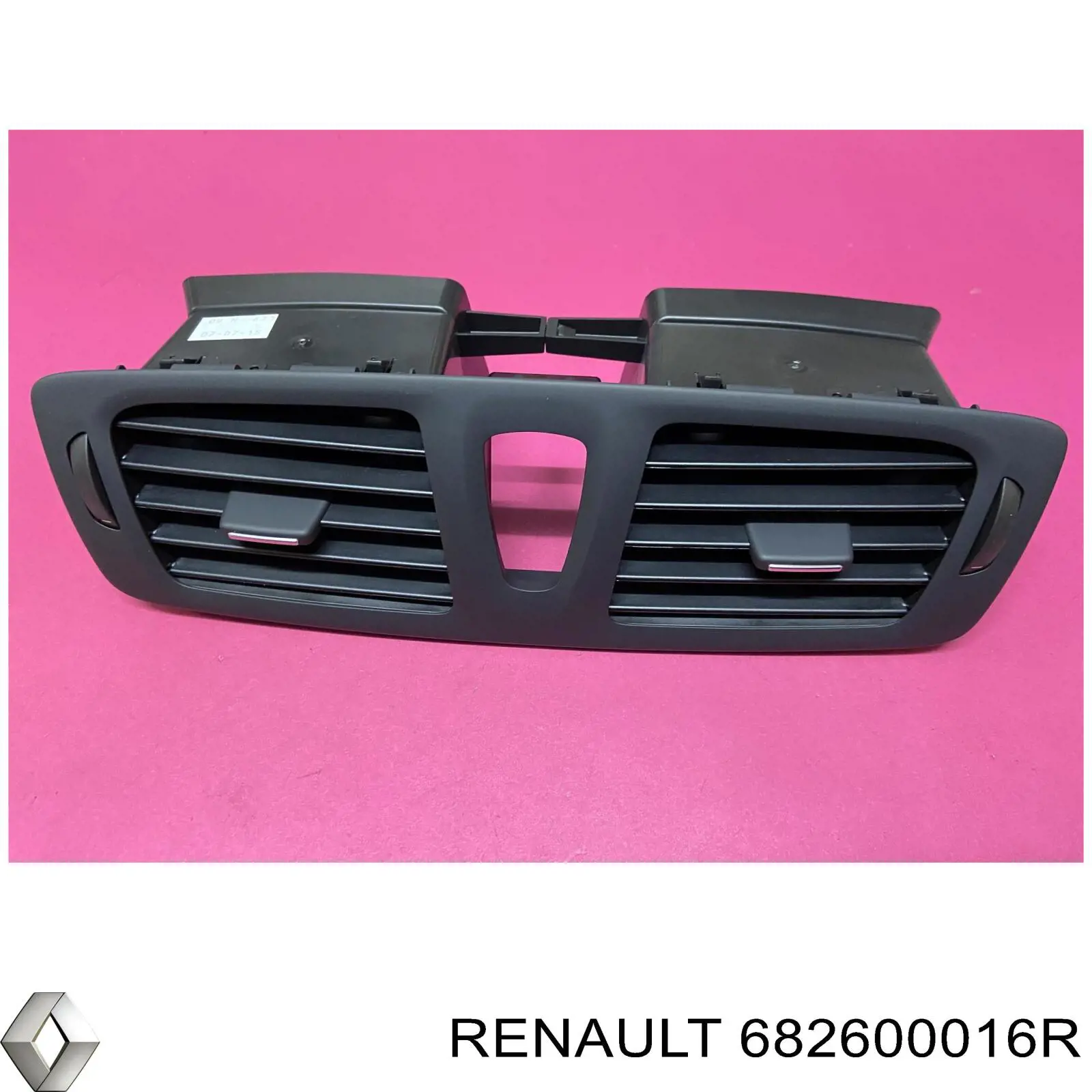 682600016R Renault (RVI) Grelha de ventilação de salão no "painel de instrumentos"