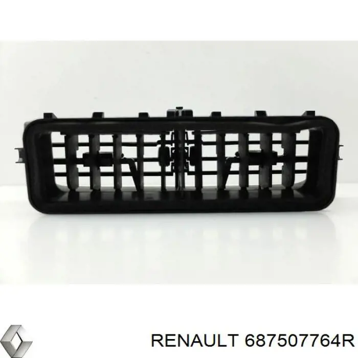 Grelha de ventilação de salão no "painel de instrumentos" Renault (RVI) 687507764R preço, a partir de 452,43 USD