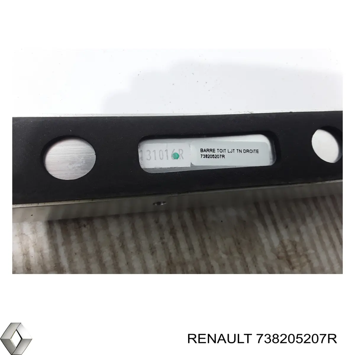 Porta-bagagem do teto direito Renault (RVI) 738205207R preço, a partir de 140,46 USD