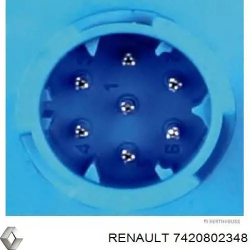 Lanterna traseira esquerda 7420802348 Renault (RVI)