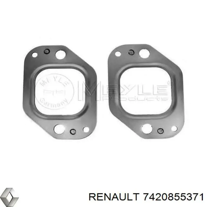 7420855371 Renault (RVI) Vedante de tubo coletor de escape