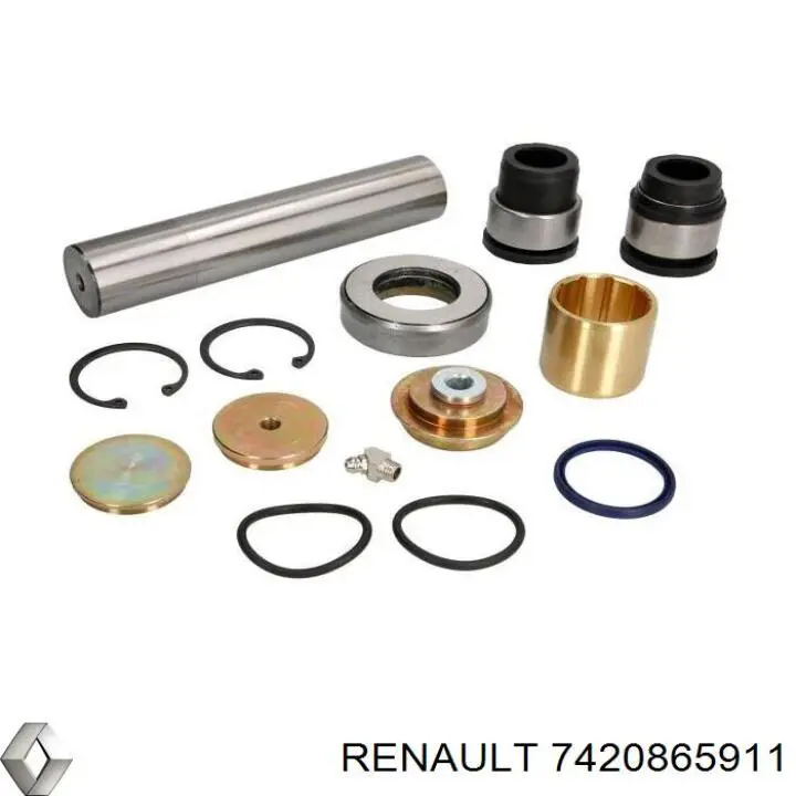 Kit de reparação do pivô de extremidade do eixo 7420865911 Renault (RVI)
