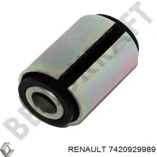 7420929989 Renault (RVI) Bloco silencioso (bucha) da suspensão de lâminas dianteira