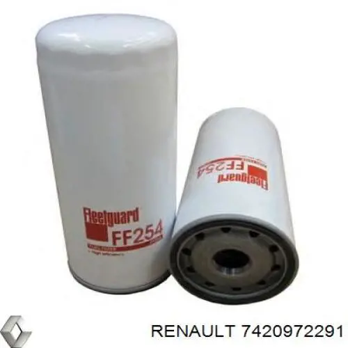 Filtro de combustível 7420972291 Renault (RVI)