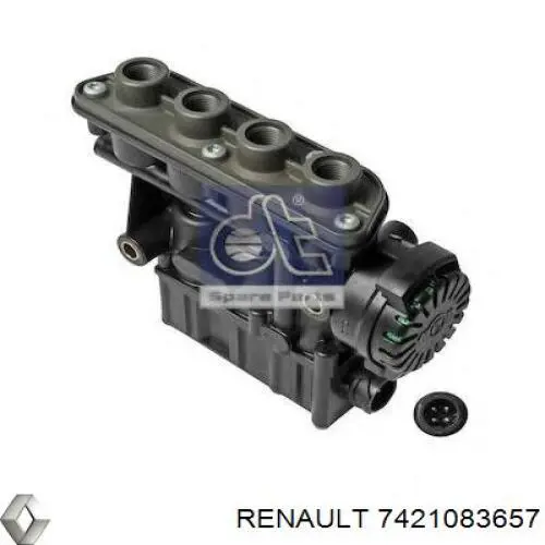 Unidade de válvulas de suspensão regulada traseira Renault (RVI) 7421083657 preço, a partir de 213,19 USD