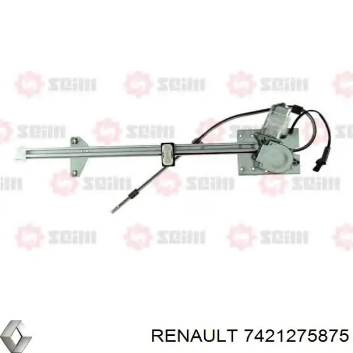 Mecanismo de acionamento de vidro da porta dianteira esquerda Renault (RVI) 7421275875 preço, a partir de 104,04 USD