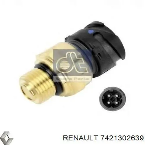 7421302639 Renault (RVI) Sensor de pressão de óleo