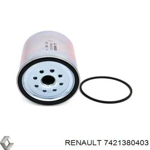 Filtro de combustível 7421380403 Renault (RVI)