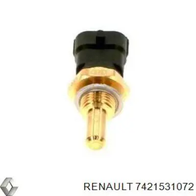 Compre 7421531072 Renault (RVI) Sensor de temperatura do fluido de esfriamento