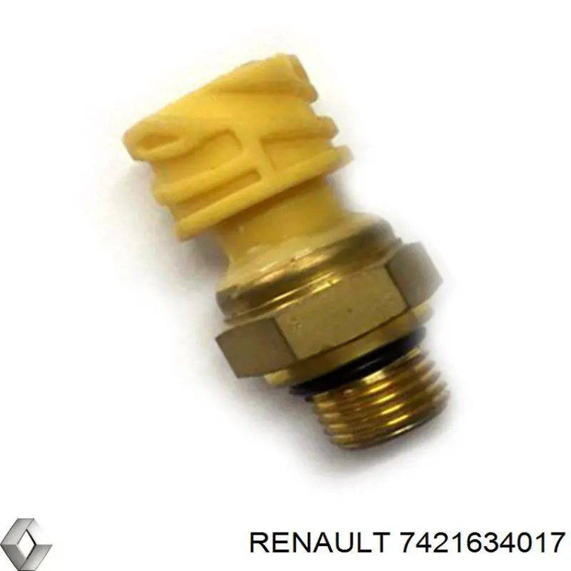 7421634017 Renault (RVI) Sensor de pressão dos gases de escape