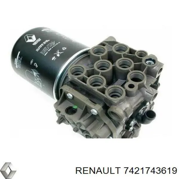 K105906N50 Knorr-bremse Secador de ar do sistema pneumático