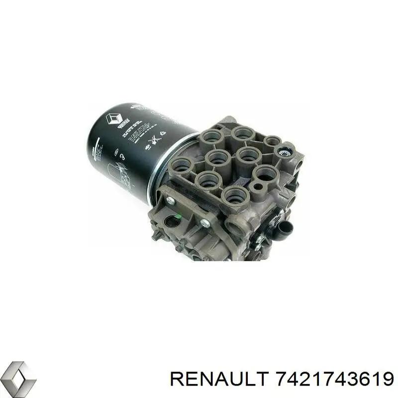 Secador de ar do sistema pneumático K105906N50 Knorr-bremse