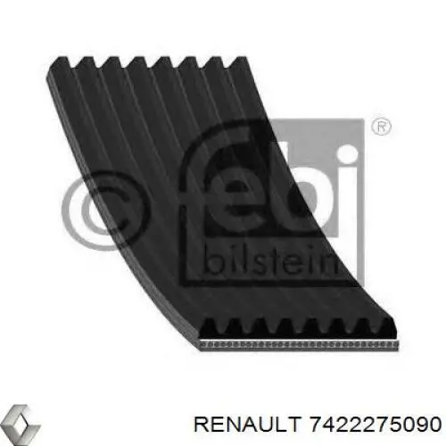 7422275090 Renault (RVI) Correia dos conjuntos de transmissão