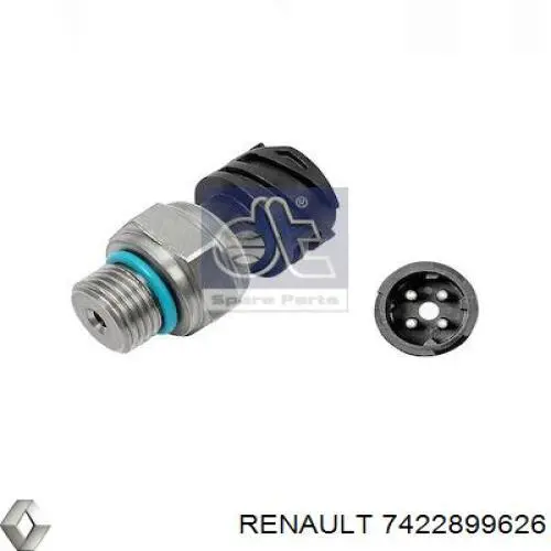 7422899626 Renault (RVI) Sensor de pressão de óleo