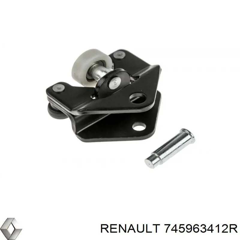 745963412R Renault (RVI) Rolo direito inferior da porta lateral (deslizante)