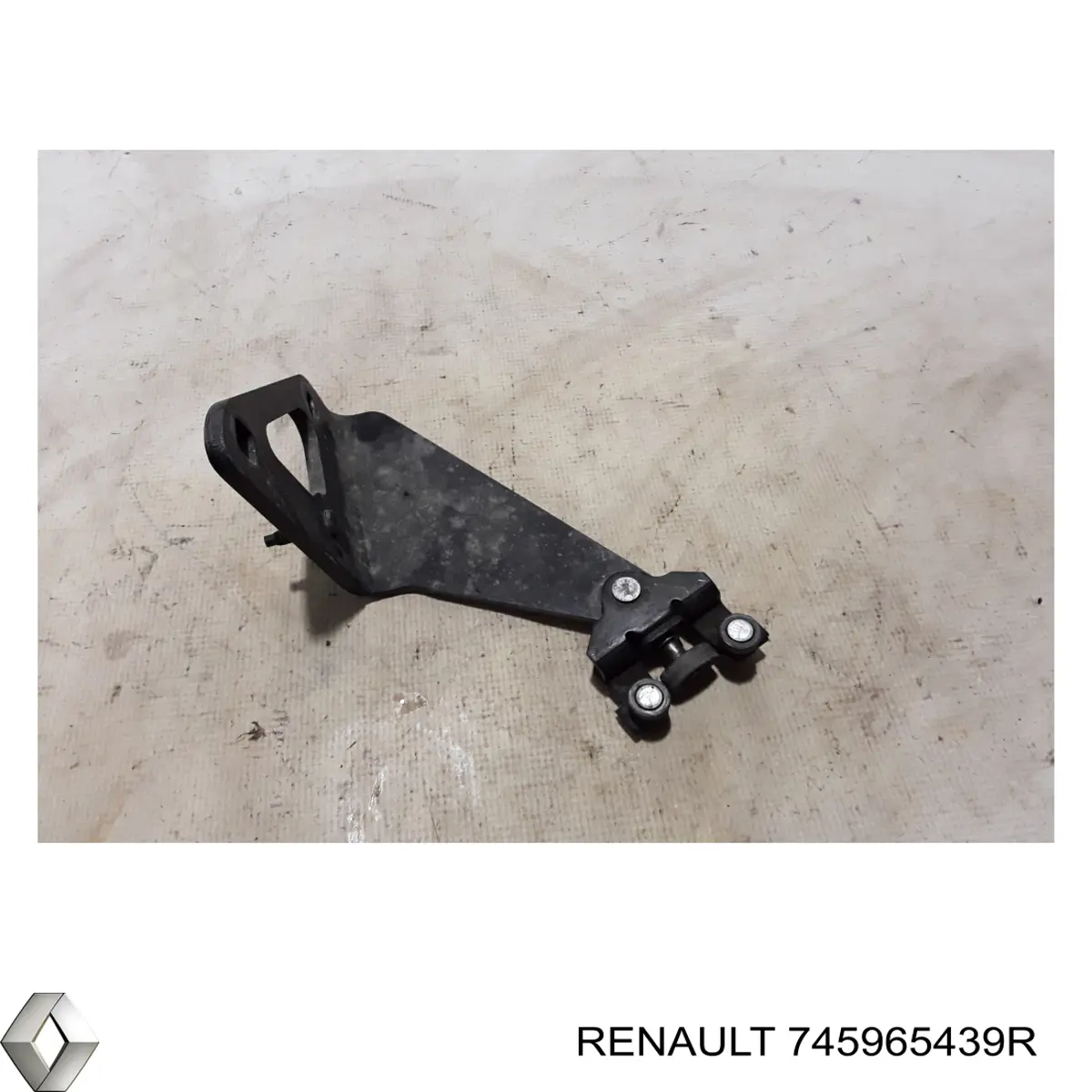 Compre 745965439R Renault (RVI) Rolo direito inferior da porta lateral (deslizante)
