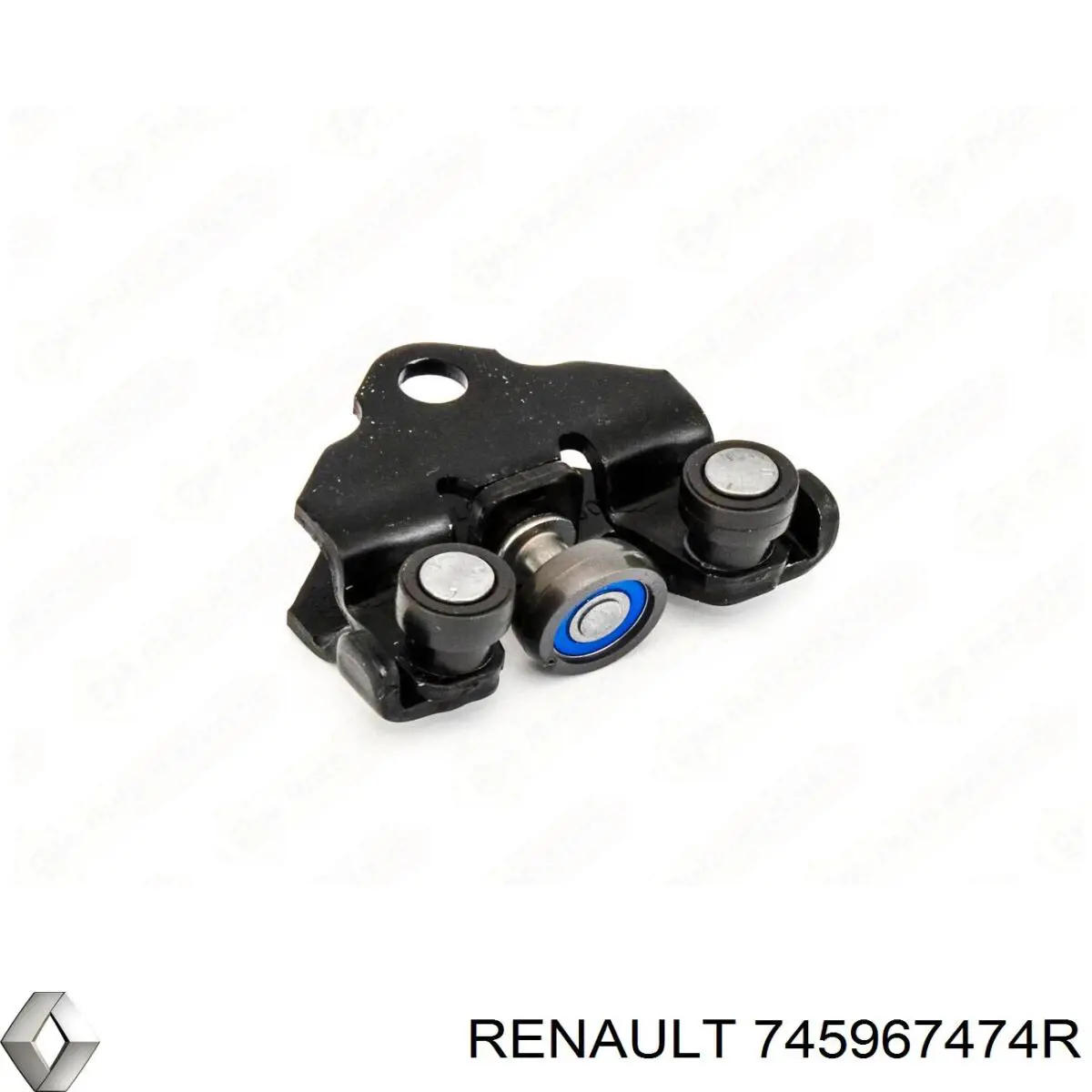 745967474R Renault (RVI) Rolo esquerdo inferior da porta lateral (deslizante)